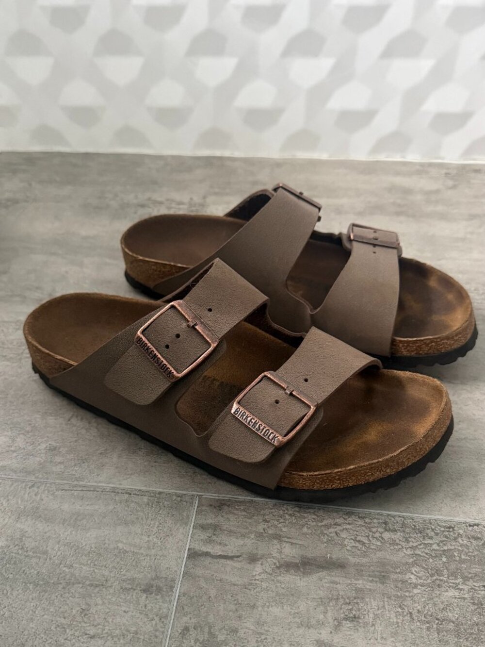 Birkenstock Arizona Slide Mocha - Women's Size EU 40/US 9-9.5